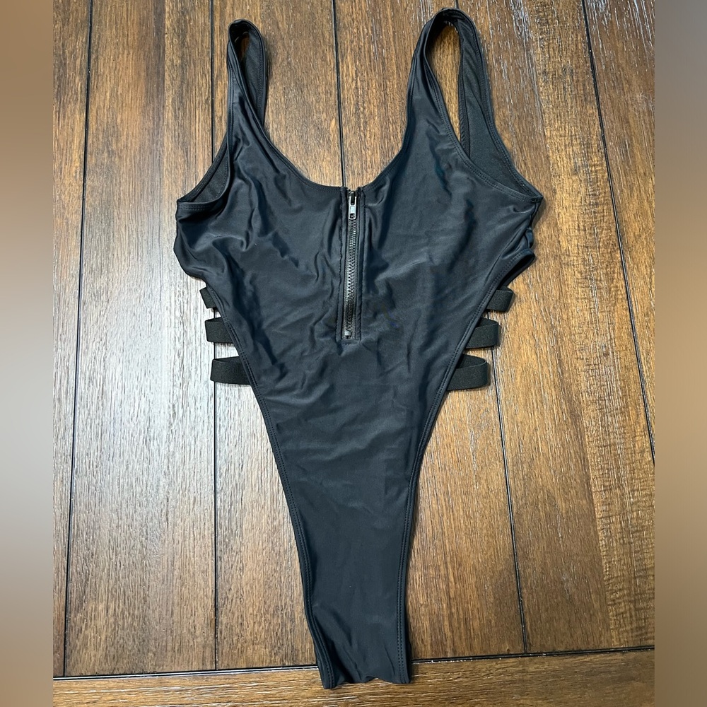 Black one piece